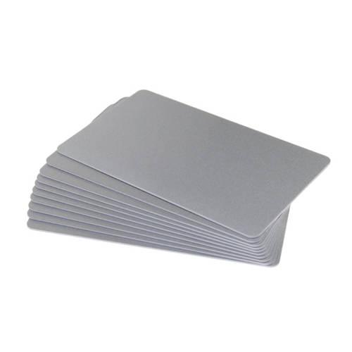 تصویر  کارت پی وی سی ساده نقره ای