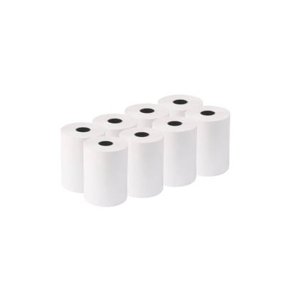 تصویر  رول حرارتی عرض 8 سانت چاپ مشکی 40 متر