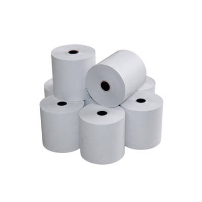 تصویر  رول حرارتی عرض 8 سانت چاپ مشکی 45 متر