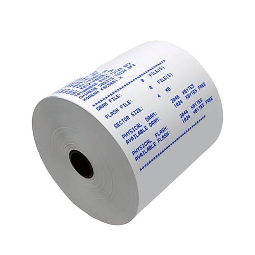 تصویر  رول حرارتی عرض 8 سانت چاپ آبی