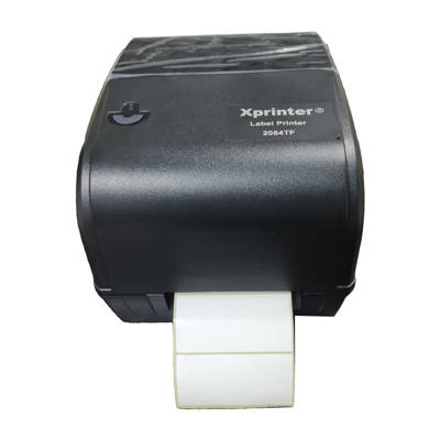 نمای روبه‌رو لیبل پرینتر XPrinter 2054TF