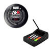 نمای سیستم فراخوان مشتری AHK CV200 Customer Paging System شامل پیجر لرزشی و کیپد شماره‌گیر بی‌سیم