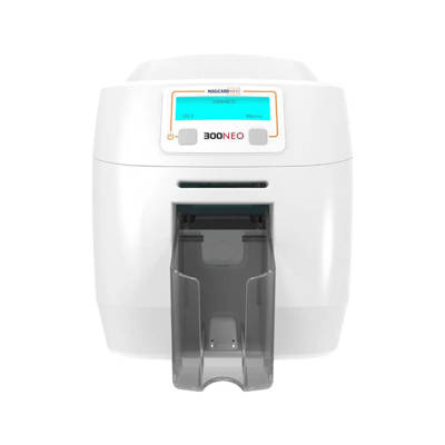 چاپگر کارت PVC مجیکارد مدل ۳۰۰NEO نمای روبه‌رو